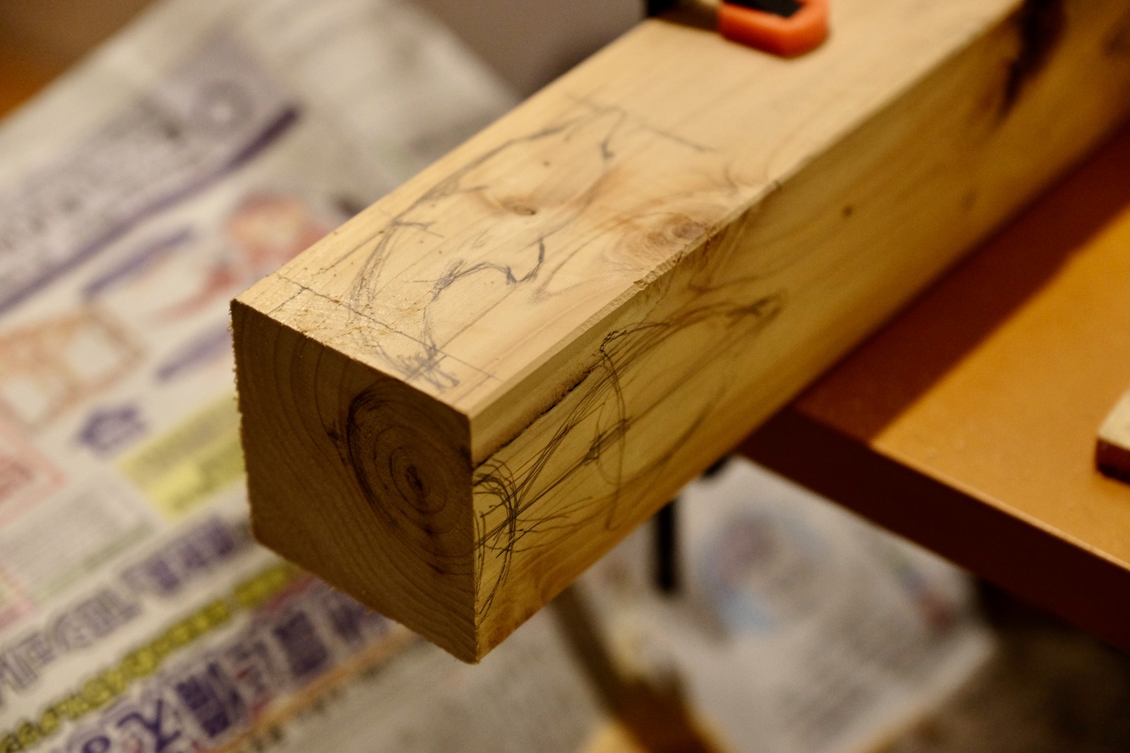 木彫りのイルカを作った – Shigeru Hasegawa